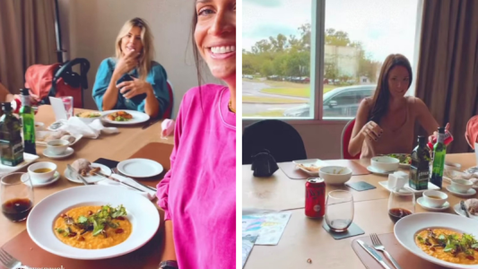 El divertido encuentro de Paula Chaves, Zaira y Mery del Cerro: “No quiero más niños en mi vida”