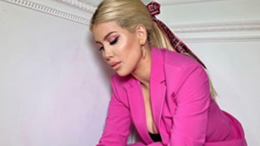 Asi es el look que eligió Wanda Nara para San Valentín