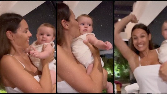 Emocionante: la hija de Pampita dijo "mamá" por primera vez