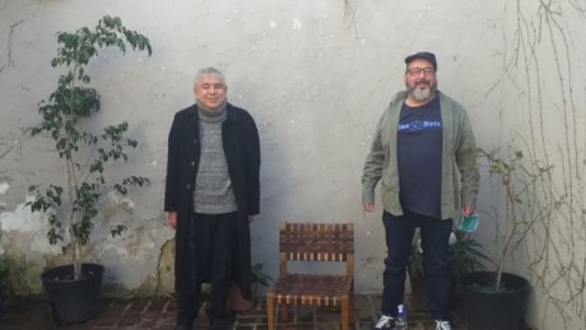 La emotiva historia detrás de la foto de Gerardo Rozín con el Rabino Saferstein que se hizo viral