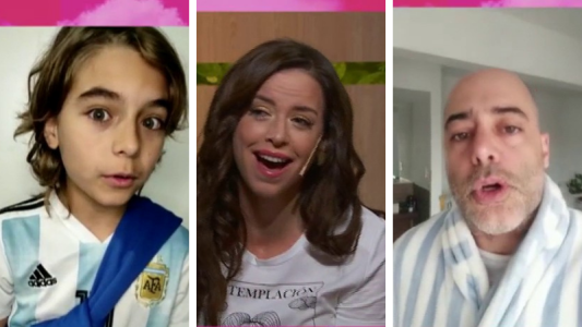 Meme Funes emocionada por los mensajes de Sebastian Presta y Valentino Casado