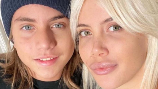 Así quedó hijo Wanda Nara tras accidente