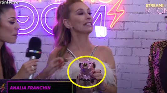 ¡Tremendo! ¿Qué tiene el chanchito cartera de Analía Franchín?