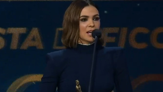 Agustina Cherri coronó mejor actriz Martín Fierro 2022