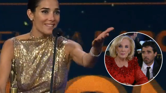 Juana Viale ganó primer Martín Fierro: "Nunca pensé tener premio conducción"