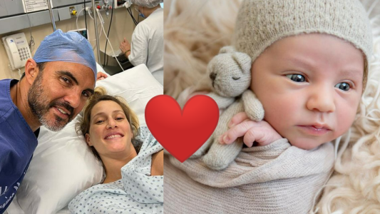 Mica Viciconte y Fabián Cubero mostraron el video inédito del nacimiento de su hijo Luca