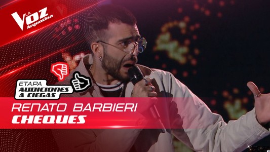 Renato Barbieri - “Cheques” - Audiciones a Ciegas - La Voz Argentina 2022