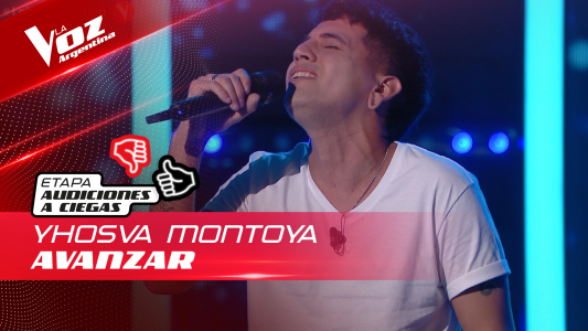 Yhosva Emiliano Montoya - "Avanzar" - Audiciones a Ciegas - La Voz Argentina 2022