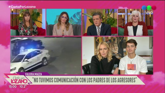 Habló Tiziano, el hijo de Valeria Mazza tras la brutal agresión que sufrió: "No sabría decirte por qué me atacaron"