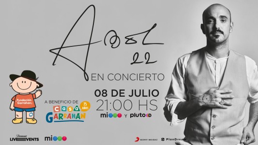 Abel en Concierto: show a beneficio de la Casa Garrahan