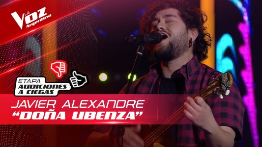 Javier Alexandre - “Doña Ubenza” - Audiciones a Ciegas - La Voz Argentina 2022