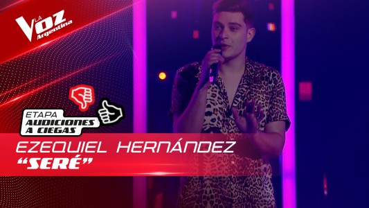 Ezequiel Hernández - "Seré" - Audiciones a Ciegas - La Voz Argentina 2022
