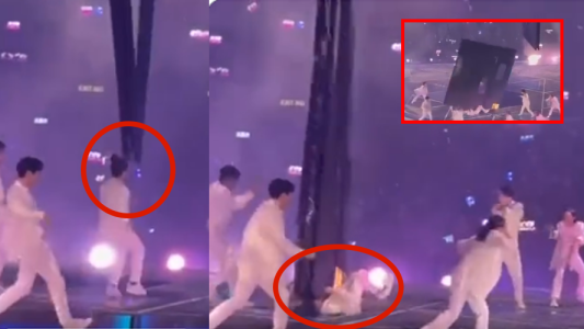 Un impactante accidente sufrió la boy band “Mirror” en Hong Kong (imágenes sensibles)