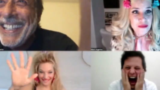 Casados con Hijos: el cómico reencuentro virtual de "Los Argento"