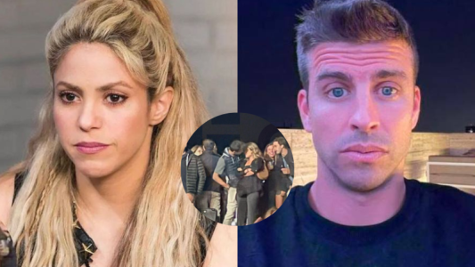 Gerard Piqué se mostró a los besos con su nueva novia y rompió un acuerdo con Shakira