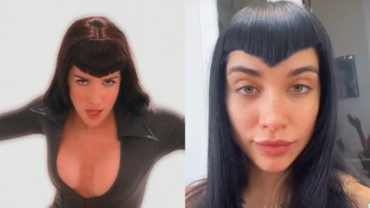 Nati Oreiro confesó que encaró a María Becerra tras la polémica por la "copia" del flequillo