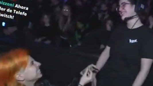 amor irl Telefe propuesta casamiento estudio La Voz Argentina