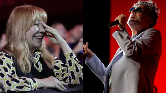 El amor después del amor: Fito Páez le dedicó “Un vestido y un amor” a Cecilia Roth en pleno show