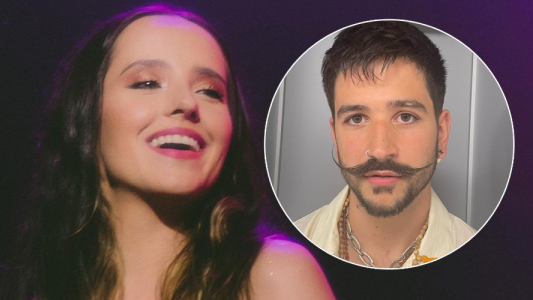 Evaluna Montaner mostró Camilo desnudo ducha