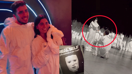 La increíble propuesta de casamiento en la experiencia inmersiva “Real Self”