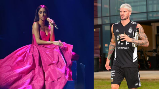 ¿Desmintieron su crisis? Tini Stoessel y Rodrigo De Paul se mostraron juntos en los Premios Billboard