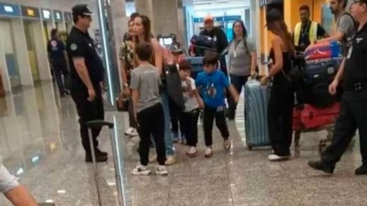 Antonela Roccuzzo está en la Argentina: las primeras imágenes de la familia en el país