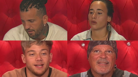 Nominados confesionario qué dijeron Juan Martina Nacho "Alfa" Walter placa