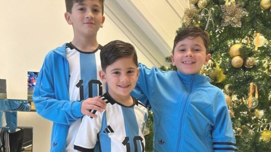 "Allá vamos Qatar": el tierno posteo de los hijos de Messi antes de viajar al Mundial