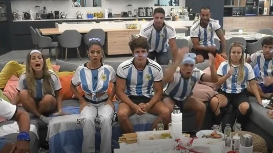 Así se vivió el penal para Argentina en la casa de Gran Hermano