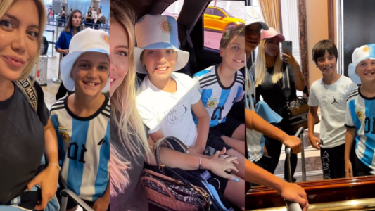 Wanda Nara a Qatar: la blonda será testigo de la final Argentina - Francia