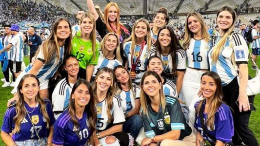 Así festejaron las mujeres de los jugadores de la Selección Argentina