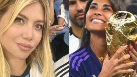 Wanda Nara felicitó a Antonela Roccuzzo por la Copa del Mundo y le dedicó un especial posteo