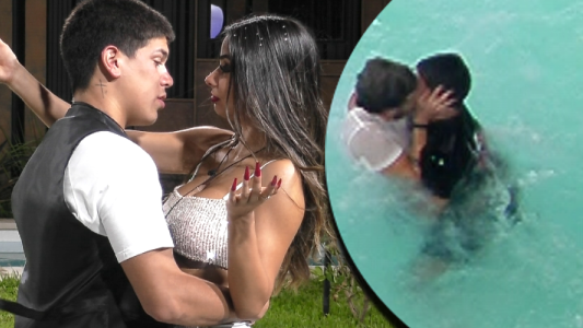 Papelón estrategia crisis celos Daniela beso Thiago Nacho