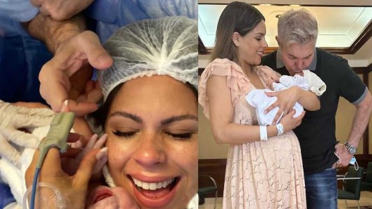 Barby Franco mostró por primera vez la carita de su bebé