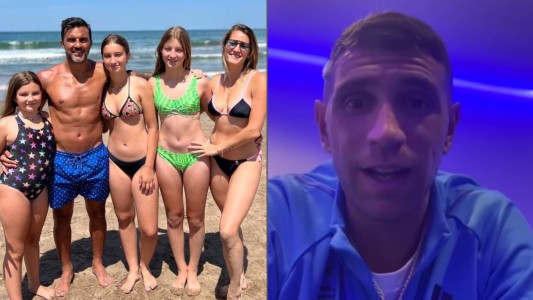 ¡Premonitorio! El video que el Dibu Martínez le mandó a la hija de Cubero a días de la final del mundo