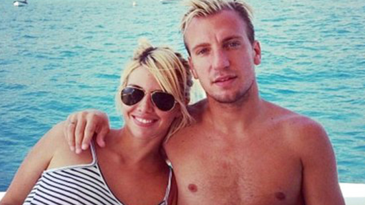 Wanda Nara y Maxi López pasearon juntos con sus hijos