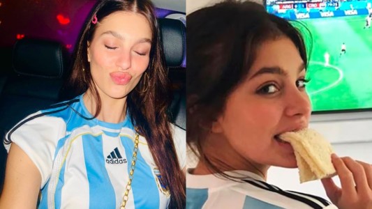 La desopilante anécdota de Camila Morrone en la final de Mundial 2022
