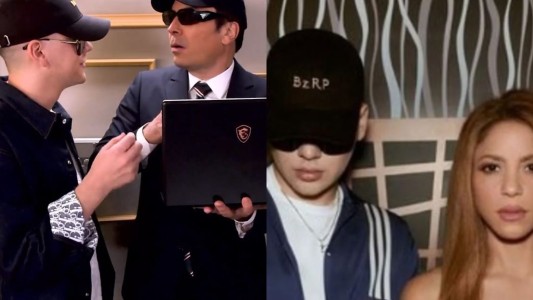 "Acá, con mi amigo Jimmy": el divertido video de Bizarrap, Shakira y Fallon tras la entrevista