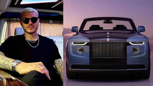 Mauro Icardi tiene el auto más caro del mundo: un Rolls-Royce que vale más de 20 millones de dólares