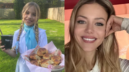 Evangelina Anderson mostró las calificaciones de su hija Lola: ¿alumna diez?
