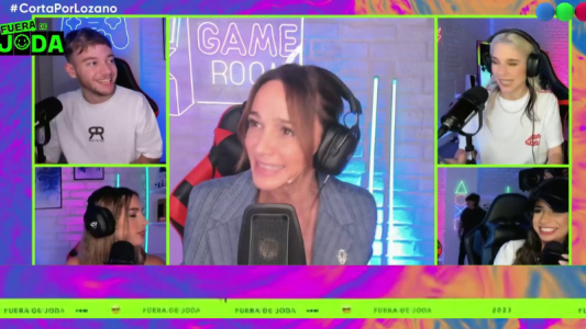 Cortá Por Lozano en Fuera de Joda: Vero Lozano visitó el stream de Telefe