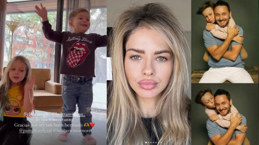 China Suarez cumpleanos Beltran Vicuna video Pampita Benjamin hijos