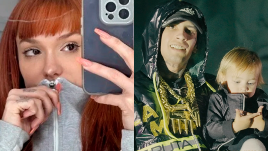 La Joaqui reapareció mensaje involucra L-Gante