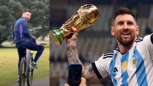 Las vacaciones "low cost" de Messi en Argentina