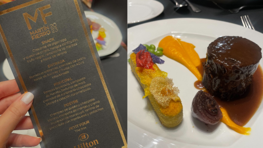 700 platos y más de 60 cocineros: asi fue el menú de los Martin Fierro 2023