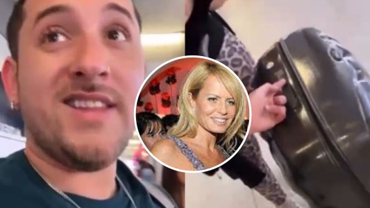 "Por irse rápido", Cecilia Bolocco se llevó por error la valija de un pasajero