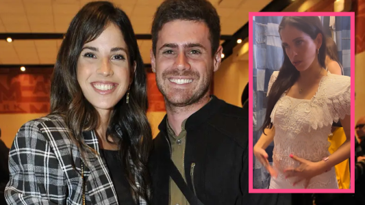 Cande Molfese mostró el vestido de novia que podría usar para la boda con Gastón Soffritti