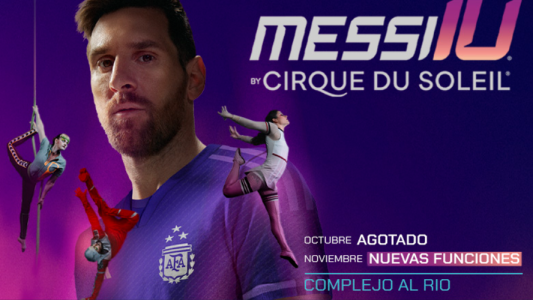 Locura total por el espectáculo "Messi10" by Cirque du Soleil