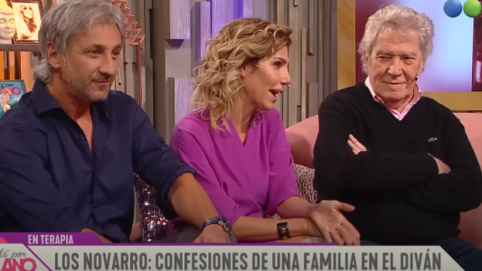 Recordamos a Chico Novarro: una imperdible terapia familiar con sus hijos Julieta y Pablo