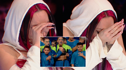 La emoción de La Joaqui y Abel Pintos por un grupo de baile de reggaetón